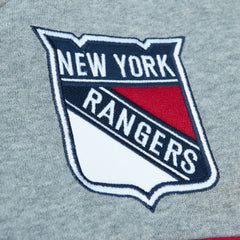 New York Rangers Head Coach Pullover Hoodie - Blue/Gray | NHL Clearance
