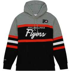 Philadelphia Flyers Head Coach Pullover Hoodie - Black/Gray | NHL Clearance