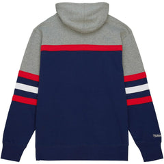 Washington Capitals Head Coach Pullover Hoodie - Navy/Gray | NHL Lifestyle