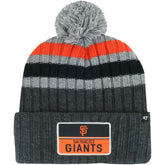 San Francisco Giants '47 Stack Cuffed Knit Hat with Pom for sale