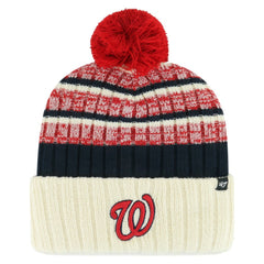 Washington Nationals '47 Tavern Cuffed Knit Hat with Pom Discount