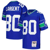Steve Largent Seattle Seahawks Youth 1985 Retired Player Legacy Jersey - Royal - Mitchell & Ness