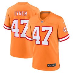 John Lynch Tampa Bay Buccaneers Youth Retired Player Game Jersey - Orange - Nike