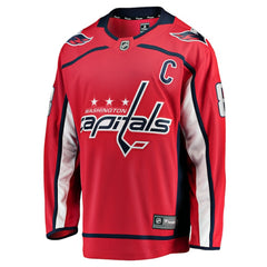 Alexander Ovechkin Washington Capitals Fanatics Captain Patch Home Breakaway Jersey - Red | Fanatics Clearance