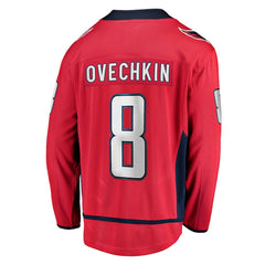 Alexander Ovechkin Washington Capitals Fanatics Captain Patch Home Breakaway Jersey - Red | Fanatics Clearance