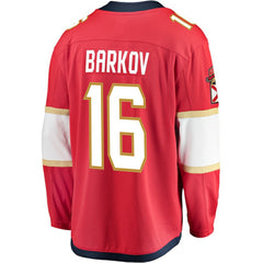 Aleksander Barkov Florida Panthers Fanatics Captain Patch Home Breakaway Jersey - Red | Fanatics online