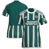 Adidas - Manchester United Women's 2023/24 Away Replica Jersey - Green