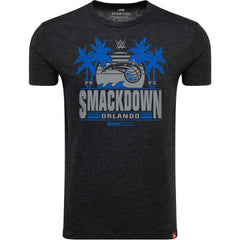Sportiqe SmackDown x Orlando Magic Tri-Blend T-Shirt Black