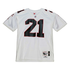 Deion Sanders Atlanta Falcons 1991 Authentic Throwback Retired Player Jersey - White - Mitchell & Ness