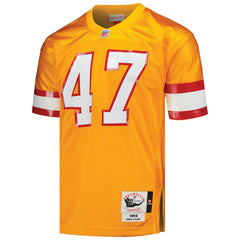 John Lynch Tampa Bay Buccaneers 1993 Authentic Throwback Retired Player Jersey - Orange - Mitchell & Ness