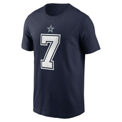 Trevon Diggs Dallas Cowboys Player Name & Number T-Shirt - Navy - Nike
