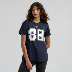 CeeDee Lamb Dallas Cowboys Women's Player Name & Number T-Shirt - Navy - Nike