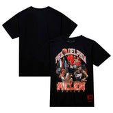 Mitchell & Ness Allen Iverson Philadelphia 76ers Hardwood Classics Bling Concert Player T-Shirt Black