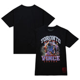 Mitchell & Ness Vince Carter Toronto Raptors Hardwood Classics Bling Concert Player T-Shirt Black