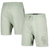 Colorado Rockies Pro Standard Neutral Fleece Shorts Outlet