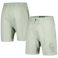 Colorado Rockies Pro Standard Neutral Fleece Shorts Outlet
