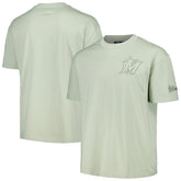 Miami Marlins Pro Standard Oversized Neutral CJ Dropped Shoulders T-Shirt Online