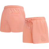 Los Angeles Dodgers Pro Standard Women's Neutral Fleece Shorts Discount