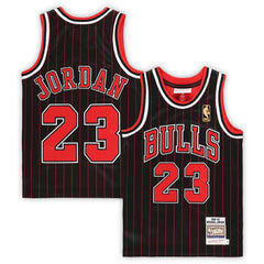 Mitchell & Ness Michael Jordan Chicago Bulls Preschool 1996/97 Hardwood Classics Authentic Jersey Black