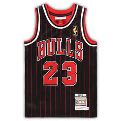 Mitchell & Ness Michael Jordan Chicago Bulls Preschool 1996/97 Hardwood Classics Authentic Jersey Black