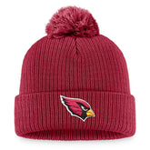 Arizona Cardinals Women's Cuffed Knit Hat with Pom - Cardinal - Fanatics