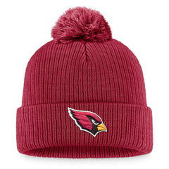 Arizona Cardinals Women's Cuffed Knit Hat with Pom - Cardinal - Fanatics