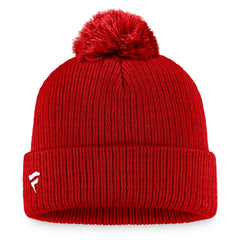 Tampa Bay Buccaneers Women's Cuffed Knit Hat with Pom - Red - Fanatics