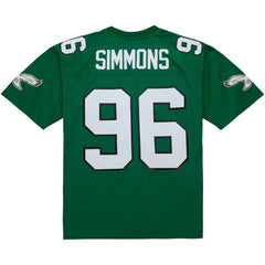 Clyde Simmons Philadelphia Eagles Legacy Replica Jersey - Kelly Green - Mitchell & Ness