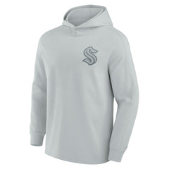 Seattle Kraken Fanatics Elements Lightweight Tri-Blend Fleece Hoodie - Gray | Fanatics on sale