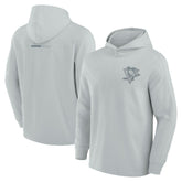 Pittsburgh Penguins Fanatics Elements Lightweight Tri-Blend Fleece Hoodie - Gray | Fanatics Lifestyle