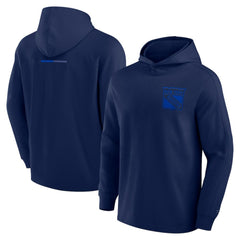 New York Rangers Fanatics Elements Lightweight Tri-Blend Fleece Hoodie - Navy | Fanatics online