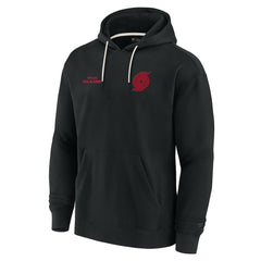 Fanatics Portland Trail Blazers Unisex Elements Super Soft Fleece Pullover Hoodie Black
