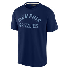 Fanatics Memphis Grizzlies Unisex Elements Super Soft Short Sleeve T-Shirt Navy
