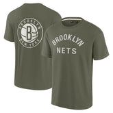 Fanatics Brooklyn Nets Unisex Elements Super Soft Short Sleeve T-Shirt Olive