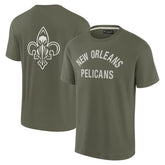 Fanatics New Orleans Pelicans Unisex Elements Super Soft Short Sleeve T-Shirt Olive