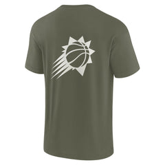 Fanatics Phoenix Suns Unisex Elements Super Soft Short Sleeve T-Shirt Olive
