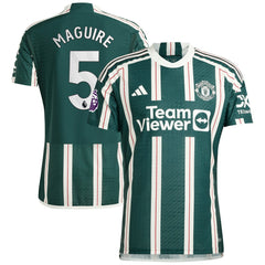 Adidas - Harry Maguire Manchester United 2023/24 Away Player Jersey - Green
