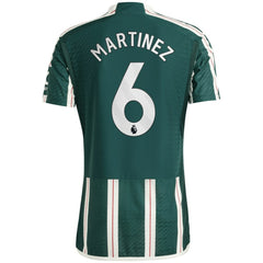 Adidas - Lisandro Martínez Manchester United 2023/24 Away Player Jersey - Green