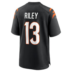 Ken Riley Cincinnati Bengals Retired Player Game Jersey - Black - Nike