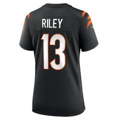Ken Riley Cincinnati Bengals Women's Retired Player Game Jersey - Black - Nike