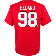 Connor Bedard Chicago Blackhawks Youth Player Name & Number T-Shirt - Red | NHL sale