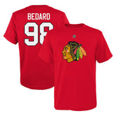 Connor Bedard Chicago Blackhawks Preschool Authentic Stack Name & Number T-Shirt - Red | NHL discount