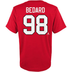 Connor Bedard Chicago Blackhawks Preschool Authentic Stack Name & Number T-Shirt - Red | NHL discount