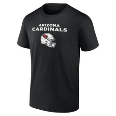 Arizona Cardinals Personalized Name & Number Team Wordmark T-Shirt - Black - NFL