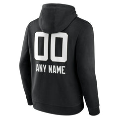 Jacksonville Jaguars Personalized Name & Number Team Wordmark Pullover Hoodie - Black - NFL