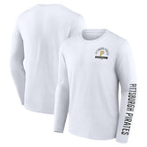 Pittsburgh Pirates Fanatics Press Box Long Sleeve T-Shirt Outlet