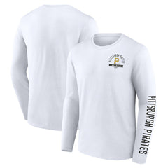 Pittsburgh Pirates Fanatics Press Box Long Sleeve T-Shirt Outlet
