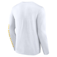 San Diego Padres Fanatics Press Box Long Sleeve T-Shirt Outlet