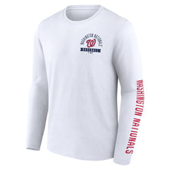 Washington Nationals Fanatics Press Box Long Sleeve T-Shirt for sale