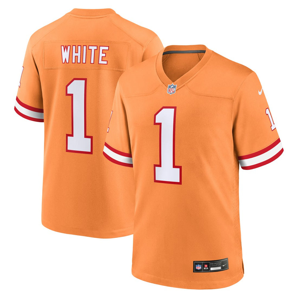Rachaad White Tampa Bay Buccaneers Alternate Game Jersey - Orange - Nike